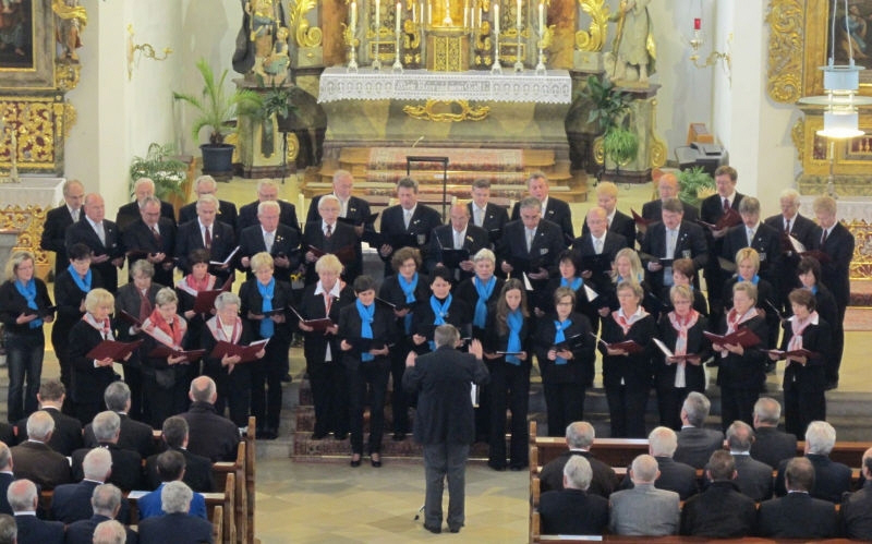 Jubilumschor Liederkranz Flo und gemischter Chor aus Waldthurn